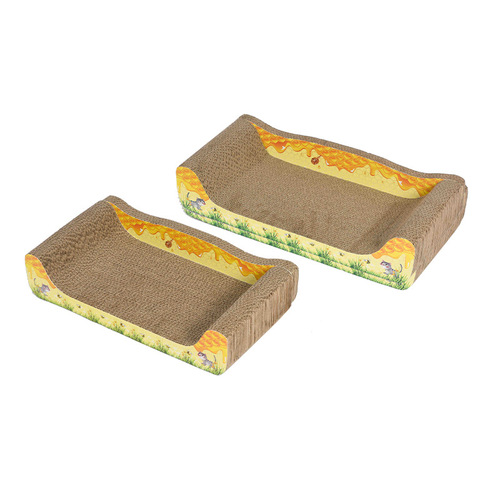 Cat bed, cat sofa, cat scratching board, cat nest, cat paw board, claw grinder, wear-resistant and non-shedding, cat toy supplies, large size