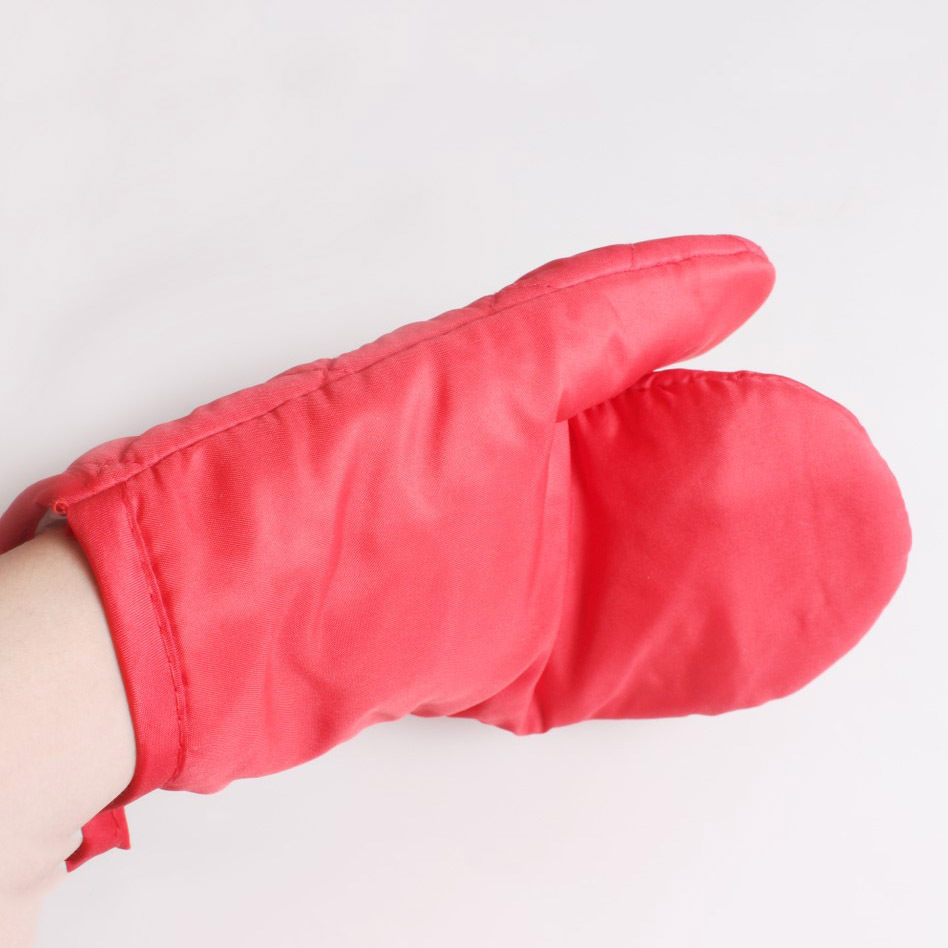 Directo de fábrica barbacoa hornear guantes resistentes a altas temperaturas anti-escaldado aislamiento guantes de algodón puro guantes de cocina horno