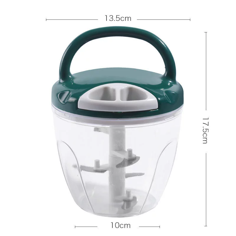 Миксер Вспомогательный ручной съемник для пищевых продуктов Маленькая ручная мясорубка для чеснока и грязи Приготовление пищи Многофункциональный миксер Бытовой мясной фарш