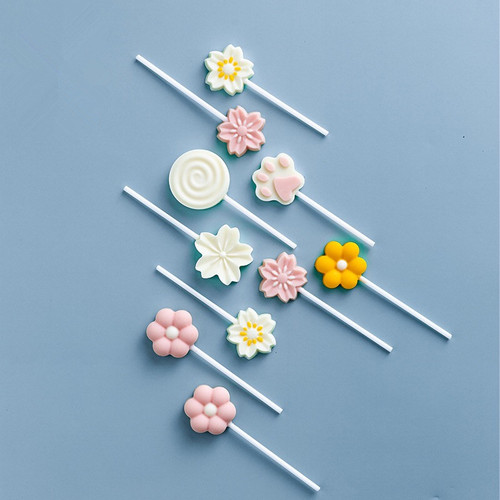 Stick candy grinder diy cartoon household silicone cheese stick chocolate autumn pear paste mold silicone mold small size