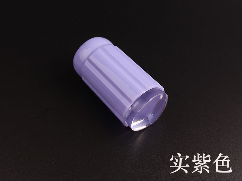 Nuevo clavo transparente sello de silicona transparente completo sello de silicona suave cabeza 2,8 cm plantilla herramienta de transferencia de impresión