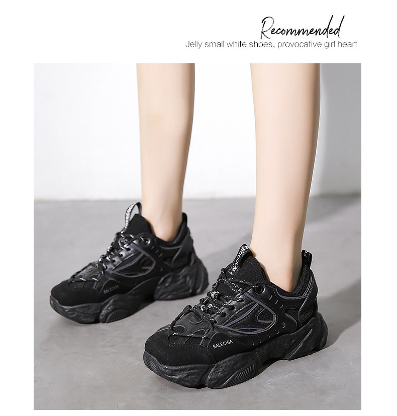 autumn and winter thick-soled casual sports shoes NSSC25809