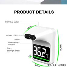 Non-Contact Digital Body Thermometer Wall-Mounted Infrared F