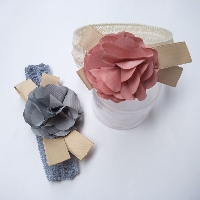 Simple Style Commute Flower Cloth Patchwork Hair Band display picture 2