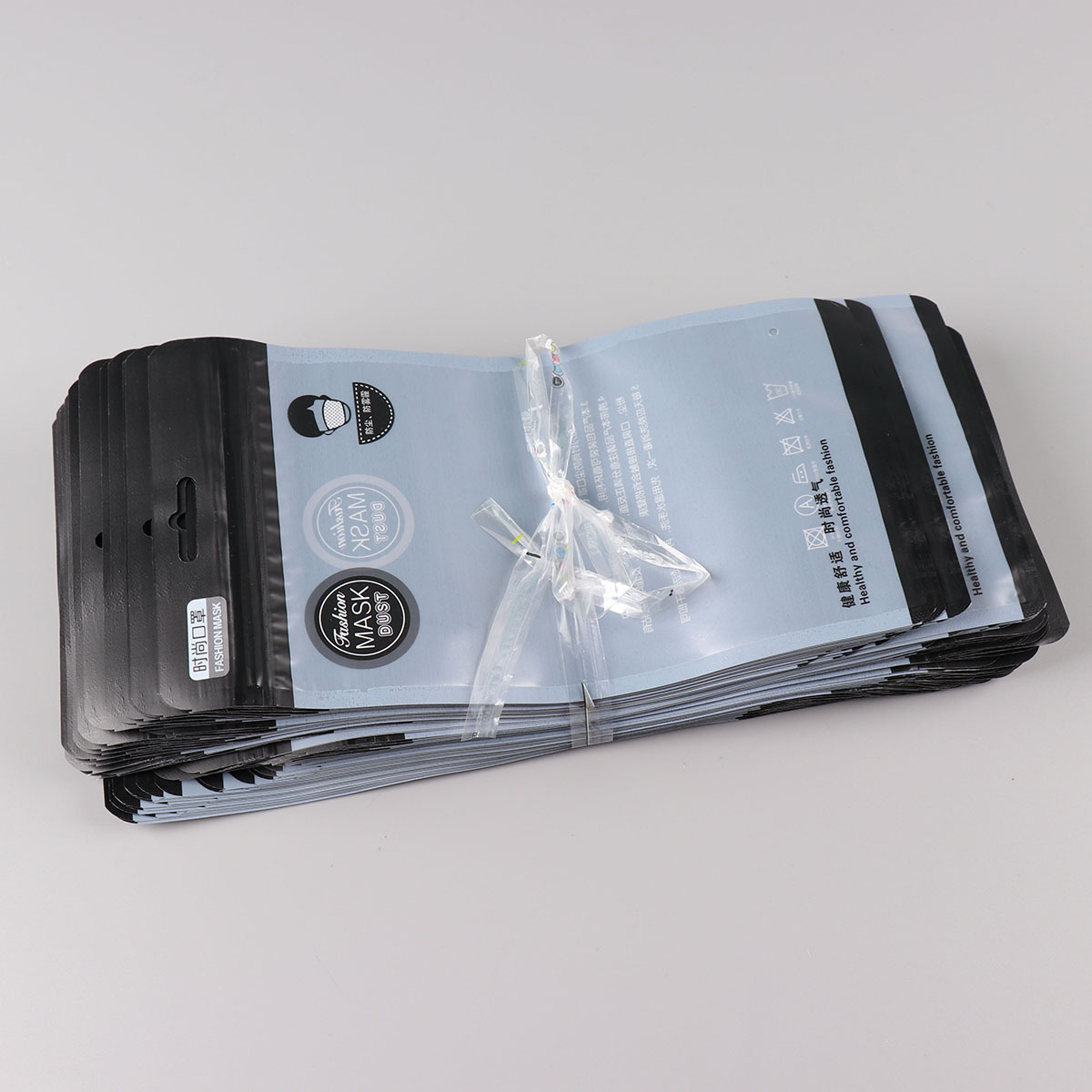 Matte film disposable Dedicated Mask wholesale Mask Packaging bag transparent Mask Bag