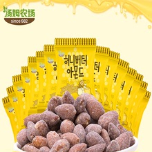 韓國進口零食 湯姆農場150g蜂蜜黃油扁桃仁果仁小袋15連包可議價
