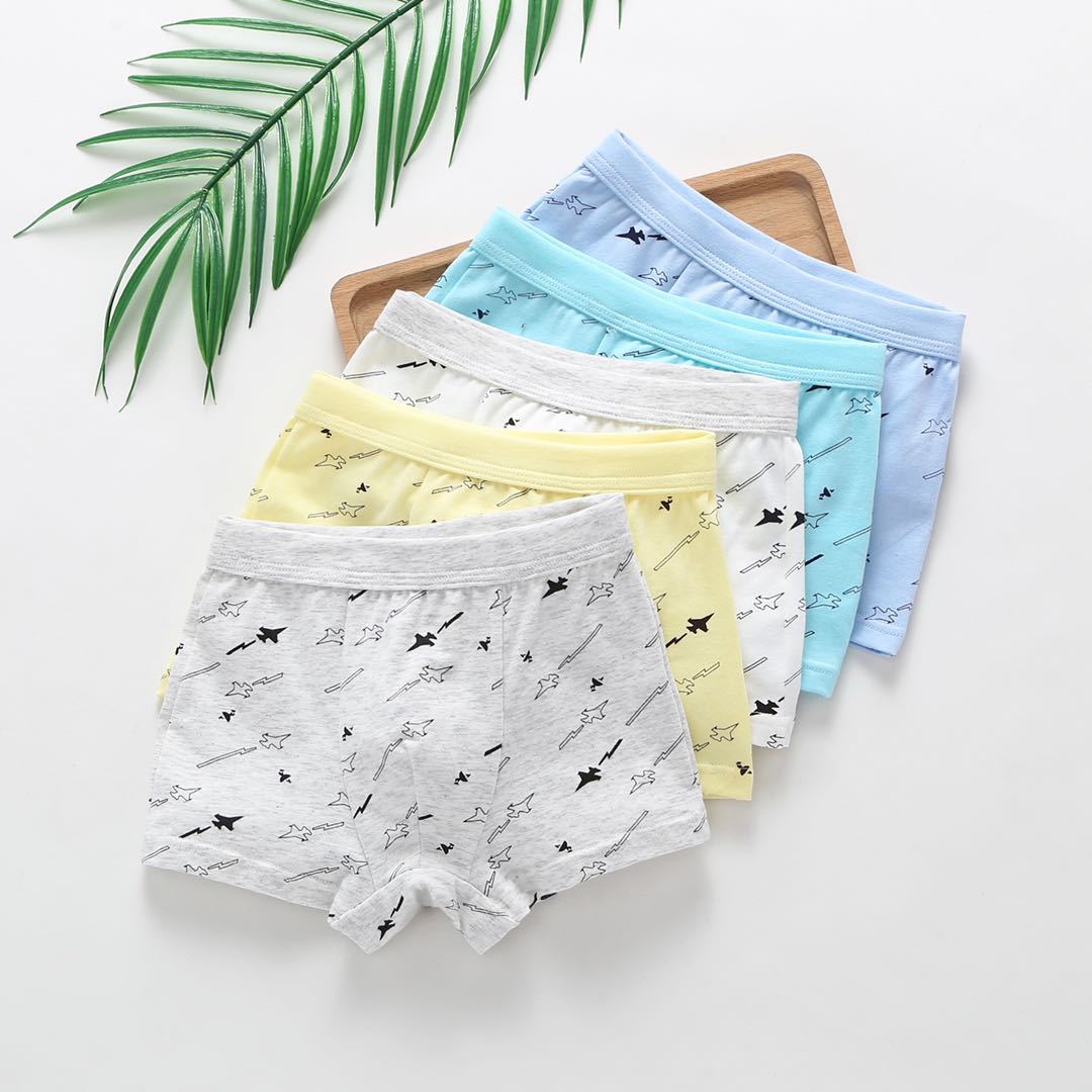 2020新款兒童內褲男童平角褲卡通四角底褲寶寶中大童短褲廠家直銷