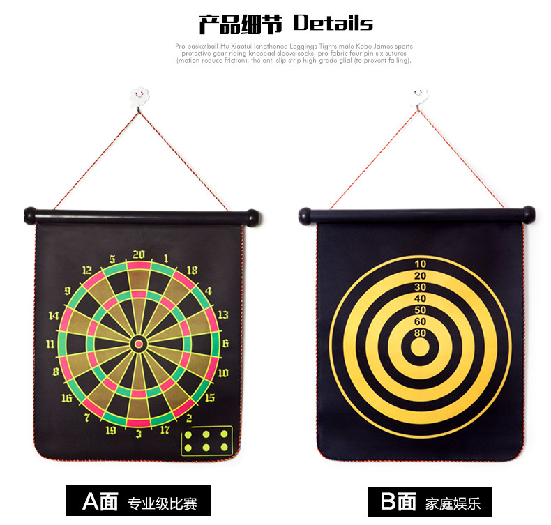 Magnetic safe darts