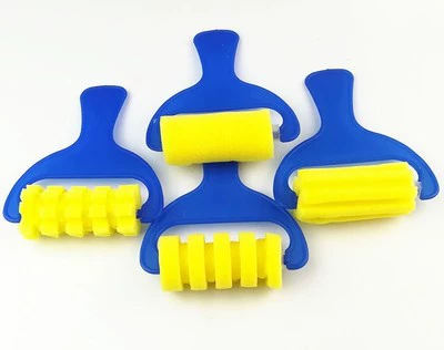 Пенящийся трафарет kindergarten DIY набор губка для рисования, граффити грибы головка детский художественный материал круглого принта