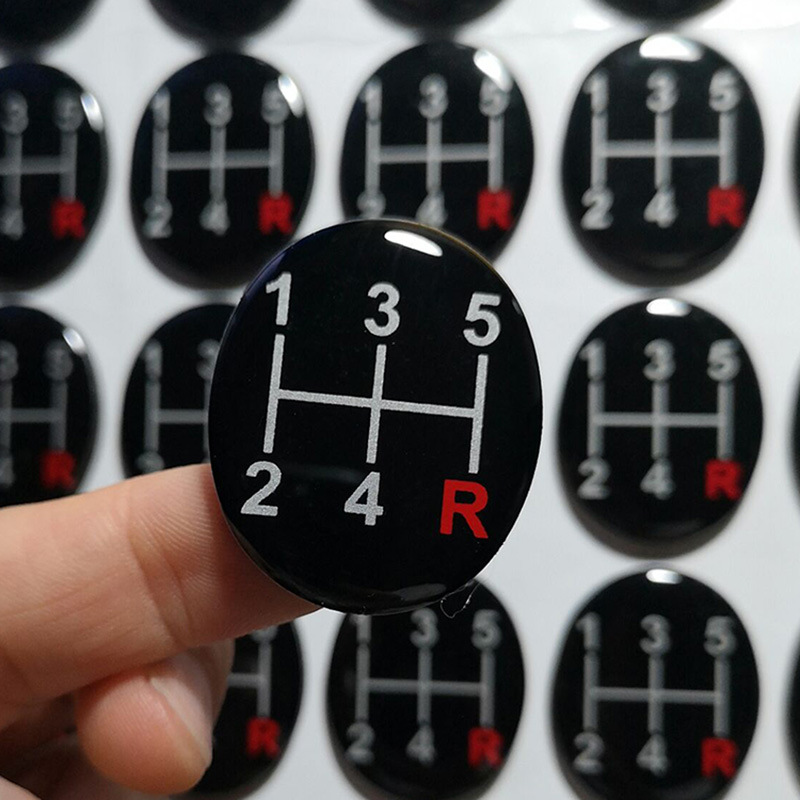 定制logo不幹膠水晶滴塑貼紙彩色滴膠標貼透明水晶滴膠産品加工