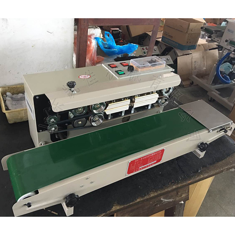 食品茶叶袋月饼袋铝箔袋薄膜封口机械设备 900型连续式封口机直供