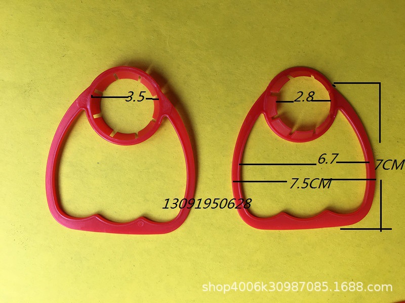 厂家直销塑料提手雪碧.矿泉水饮料瓶可乐瓶单扣拎手红色量大从优