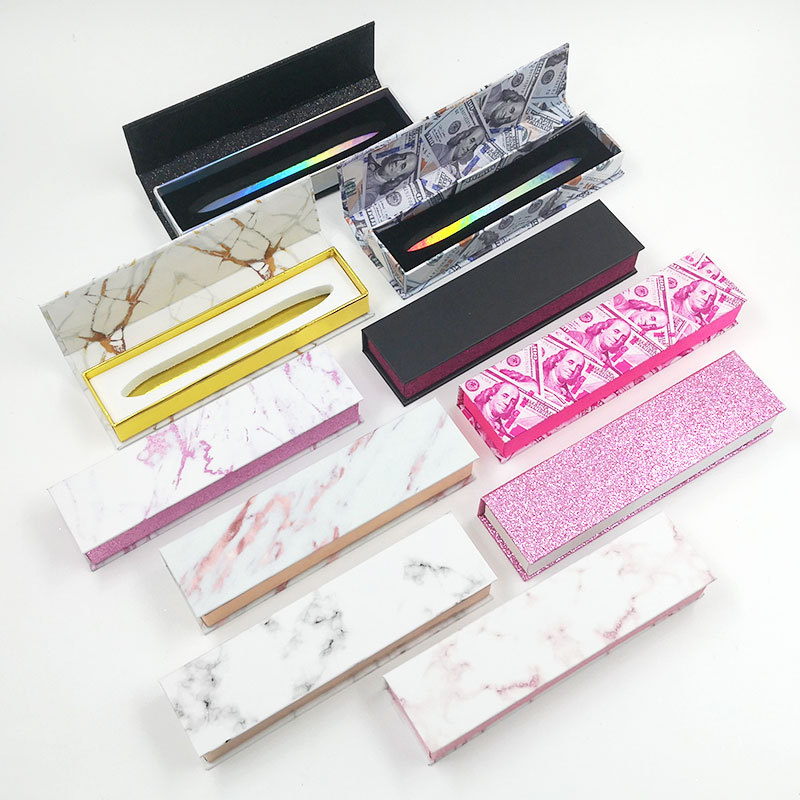 Self-adhesive Eyeliner Packing Box With Lining Flip Box display picture 1