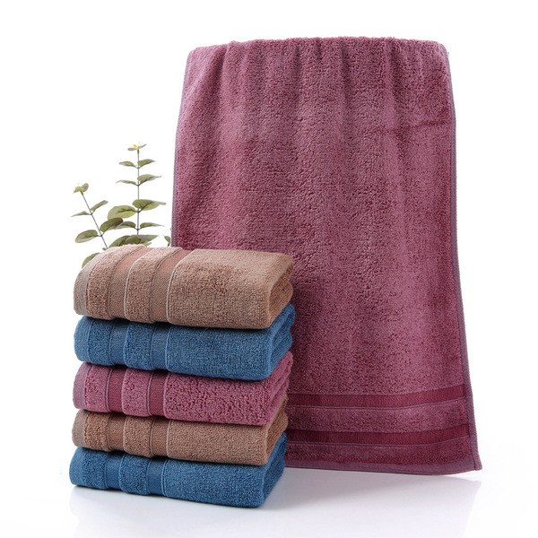 Dark towel for face washing