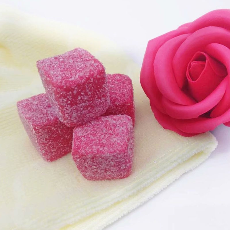 奇趣拉丝沐浴洗澡球抖音款15g糖果磨砂球身体磨砂清洁软膏批发