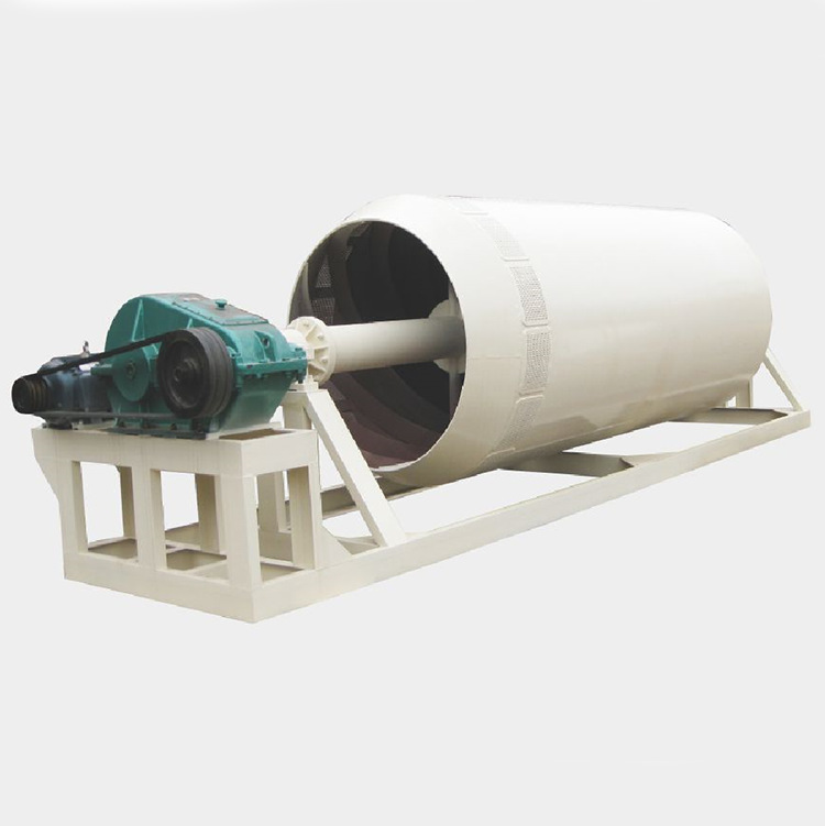 砂石脱泥作业矿石选别作业石头清洗滚筒洗石机水轮洗石机厂家