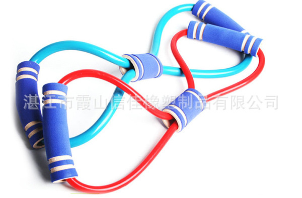 厂家供应 Sengka8字拉力器 扩胸健美拉力器  健身器材