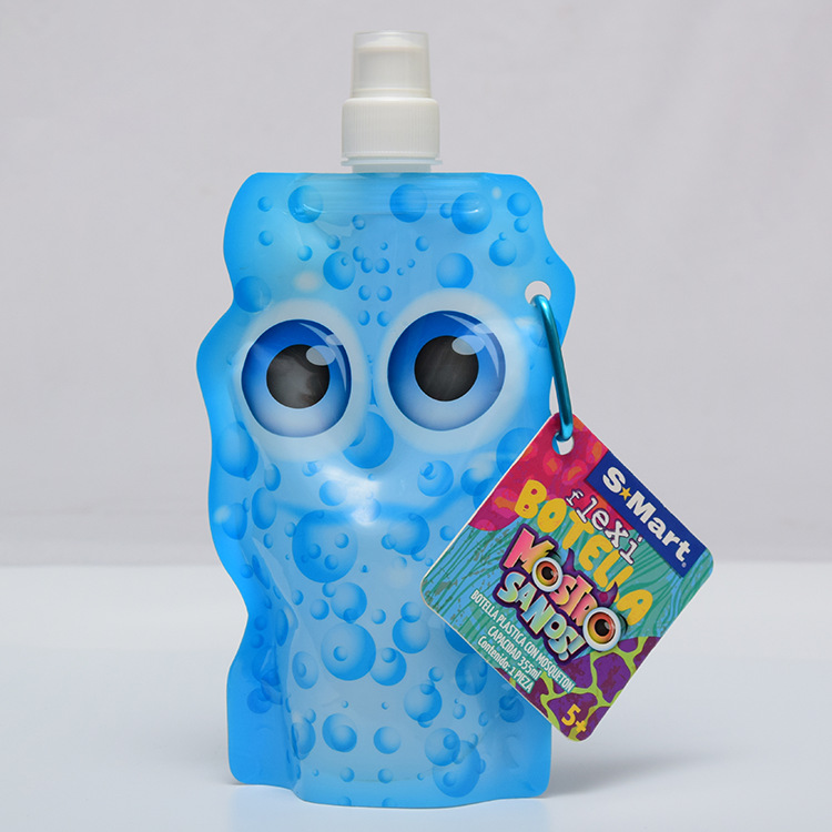 厂家直供食品包装袋吸嘴袋直立液体饮料袋水袋卡通图案印刷塑料袋