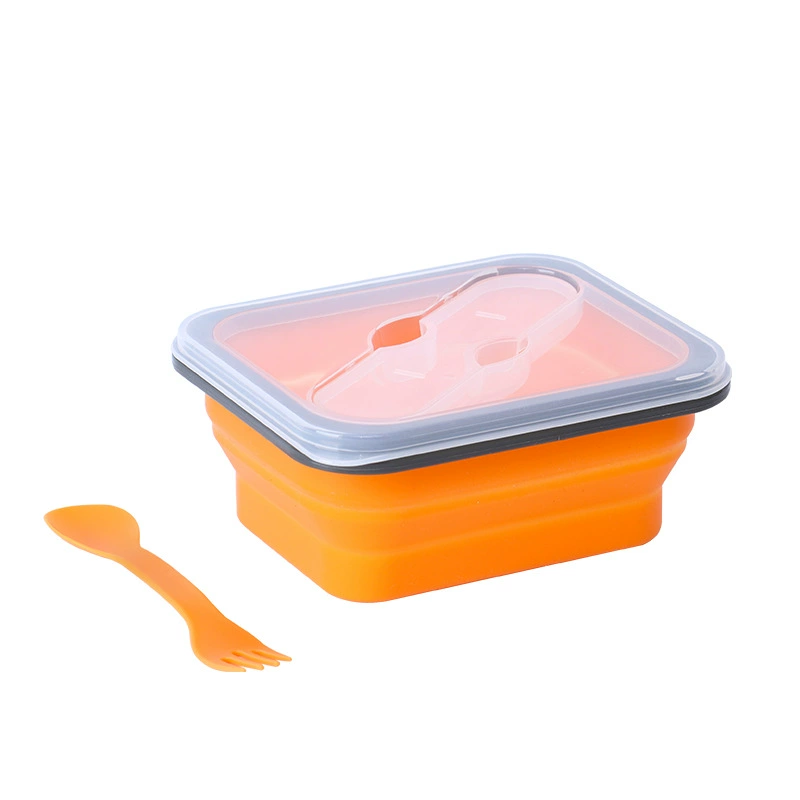 Силиконовый Fresh Box детский ланч-бокс складной ланч-бокс с сертификатом пищи FDA LFGB Fresh Box
