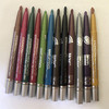 Waterproof automatic eye shadow, eye pencil, lip pencil, set, suitable for import, 12 colors