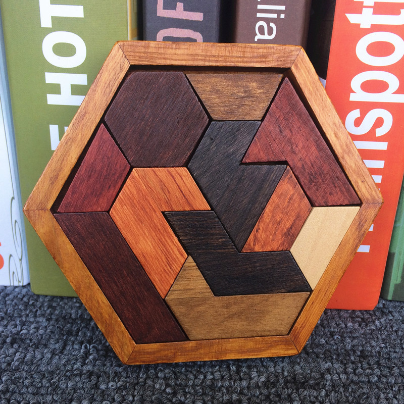 Juguetes educativos de madera juego de Inteligencia Digital en forma de plato especial Kong Ming bloqueo Luban bola color ajedrez tallado loco al por mayor