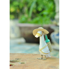 9厘米 旅行的鸭子 纸模型 日系小清新 手工制作DIY 纸艺摆件装饰