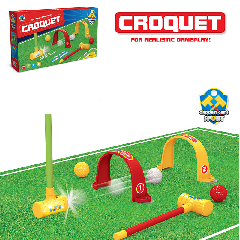 Estudiante de escuela primaria deportes ocio inteligencia juguetes vibración eléctrica sonido los niños gateball juego