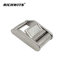 RICHWITS  不锈钢织带扣 拉紧压扣 金属卡扣 锌扣 皮带扣