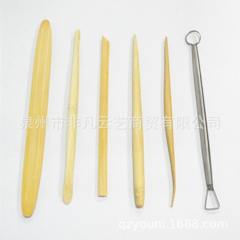 Selected 6-piece set of clay sculpture tools/sculpture tools/figure making tools/student suit tools