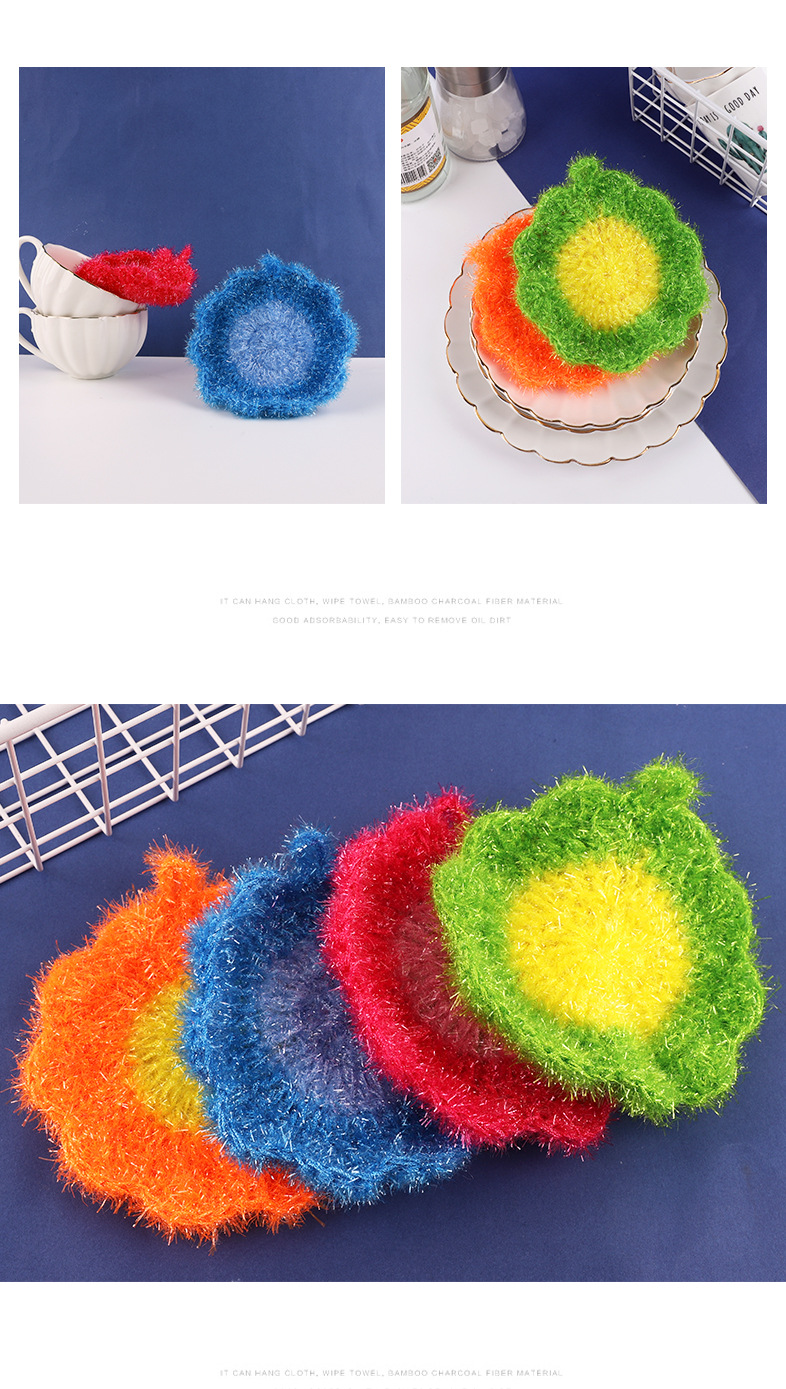 亚克力草莓洗碗巾