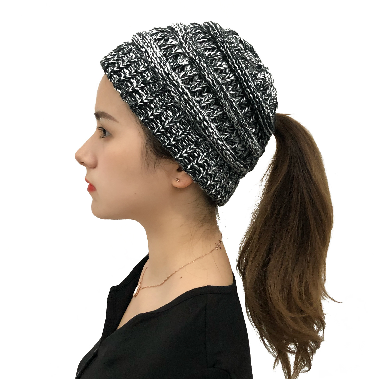 Mujeres Moda Raya Gorro De Lana display picture 22