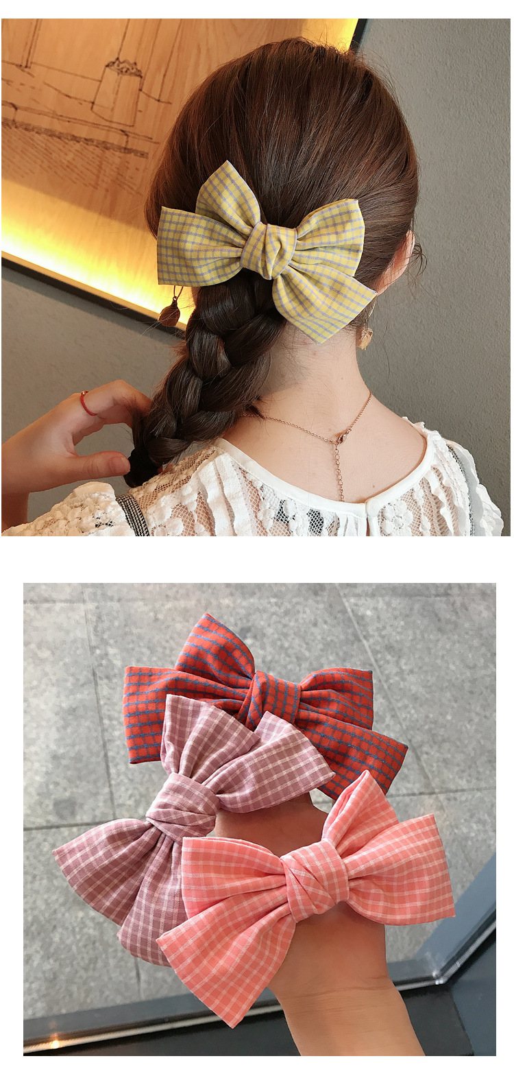 New Fashion  Korea Bow Hairpin  Wholesale display picture 7