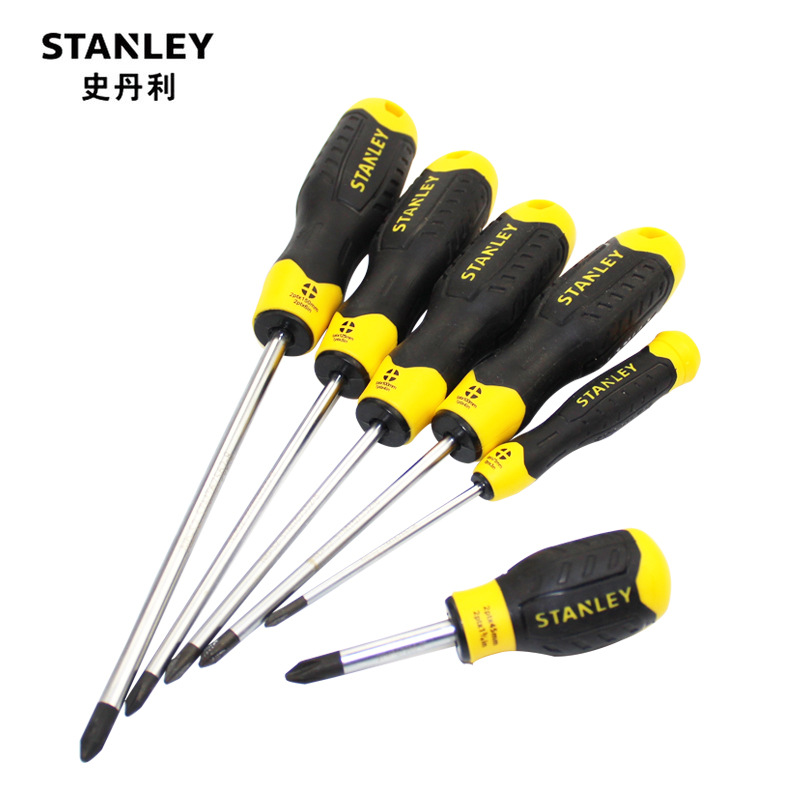 史丹利强力型十字螺丝批螺丝刀带磁性 PH1*150mm STMT67554-8-23