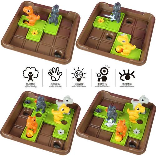 New Astronaut Board Desktop Game Fun Dinosaur Mobile Chess Reverse Thinking Logical Reasoning Parent-Child Toy