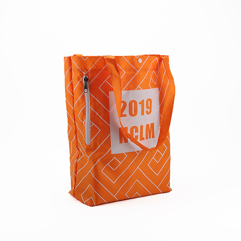 批发600D手提牛津布购物包 牛津布广告袋 单肩防水收纳布袋