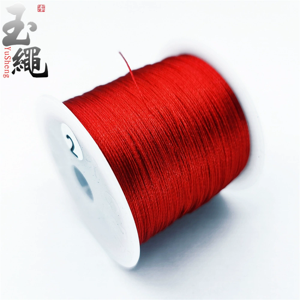 [冰丝线小卷3股流苏线绕线手工diy吊坠车挂包挂穗子线中国结吊穗线]