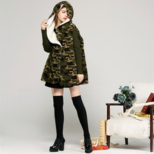 韓版秋冬季女裝羊羔毛大碼寬松毛衣開衫中長款帶帽外套女加絨加厚