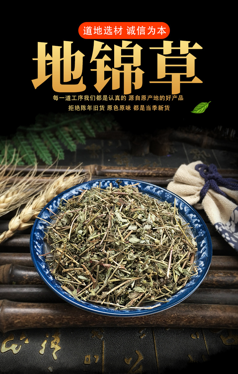 Dried Euphorbia Herb Di Jin Cao 地锦草 Whole Plant Traditional Chinese Herbal Tea Material 500g key features