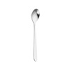 Stainless steel round spoon honey spoon coffee stir spoon long -handle short round head gift dessert sediment sediment sediment sediment logo