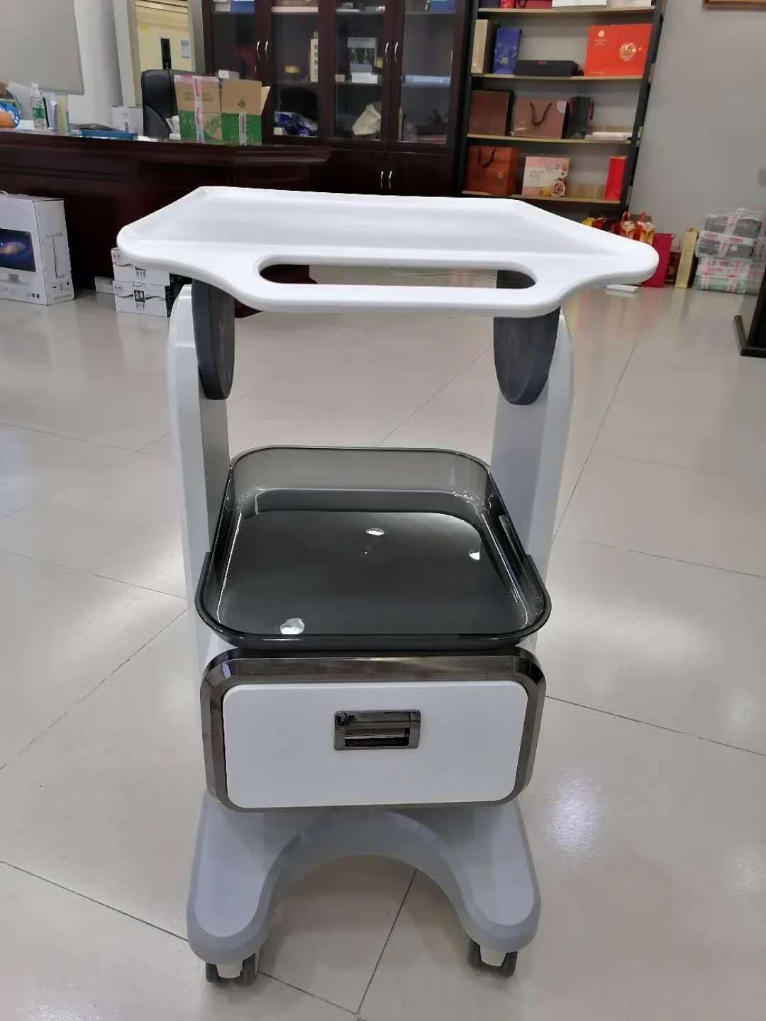 厂家直供美容仪器诊所牙科工具车移动推车置物架带抽屉