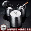 Stainless steel ashtray Creative Bringing Tobacter ashtrakta Internet Cafe Hotel Metal Ashtray Gifts can be printed on LOGO