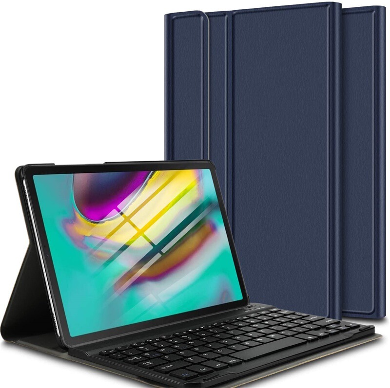 For Samsung Galaxy Tab S5e 10.5 T720/T725 flat keyboard case