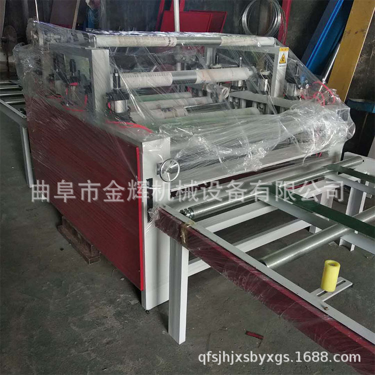 PVC高光膜大板贴面机 快速平面板材复合机 细木工板贴纸机 特价