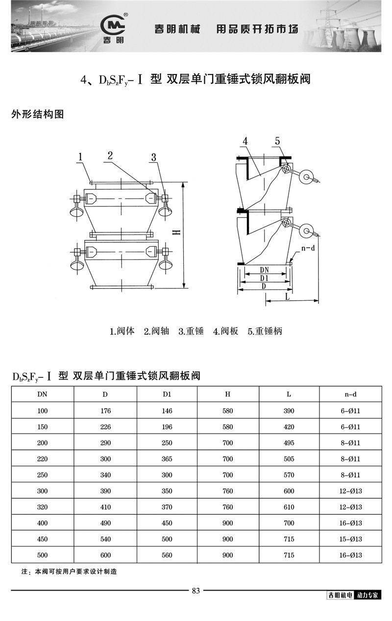 厂商生产 两用式锁风卸料阀粉煤灰方口自动双层重锤翻板卸灰阀