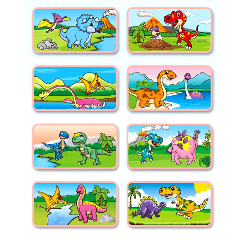 Tarjeta de pintura de agua mágica para colorear de agua para niños Tarjeta Doodle inteligencia ciencia y educación juguete dinosaurio mundo graffiti tarjeta