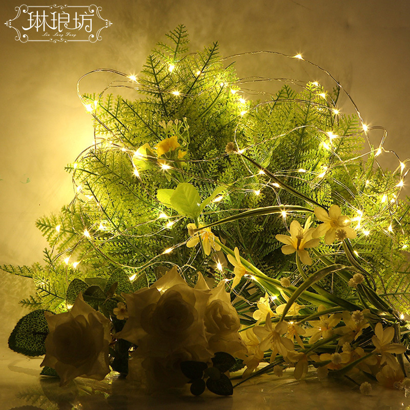 Ramo de luz deseo Cadena de luz LED luz de color luz intermitente cortina balcón dormitorio habitación diseño creativo hogar atmósfera Luz