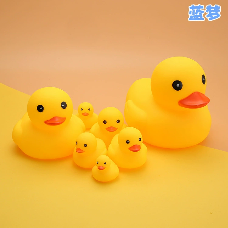 B.Duck, пляжная игрушка для воды пластик, утка, антистресс, издает звуки