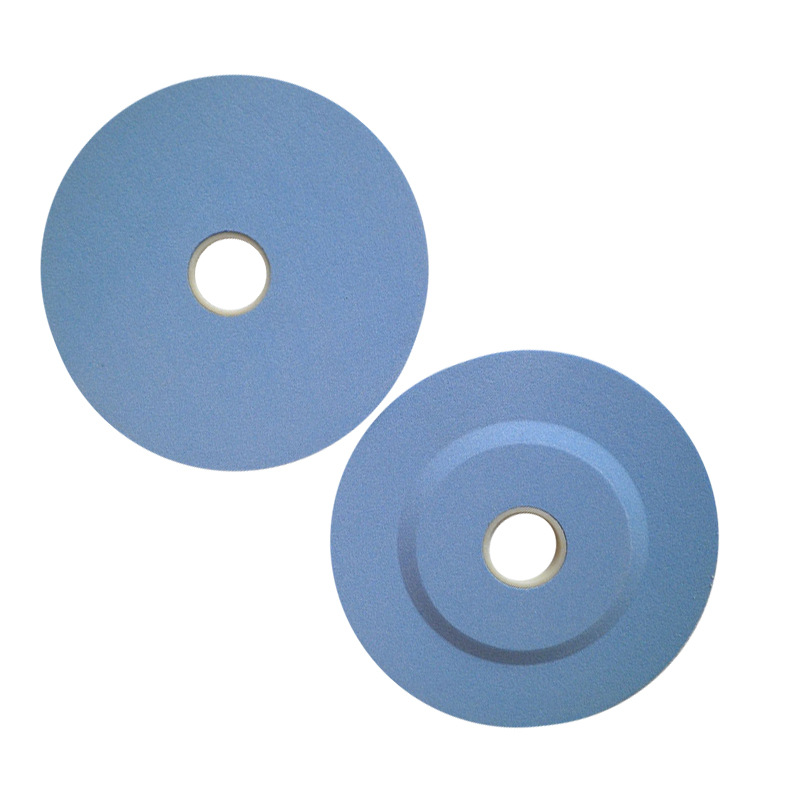 科美   陶瓷蓝色白刚玉砂轮 磨淬火钢合金钢用薄片砂轮形状保持好