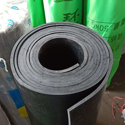 黑色绝缘橡胶板3mm5mm8mm10mm防滑耐油工业橡胶垫减震胶皮加工|ms