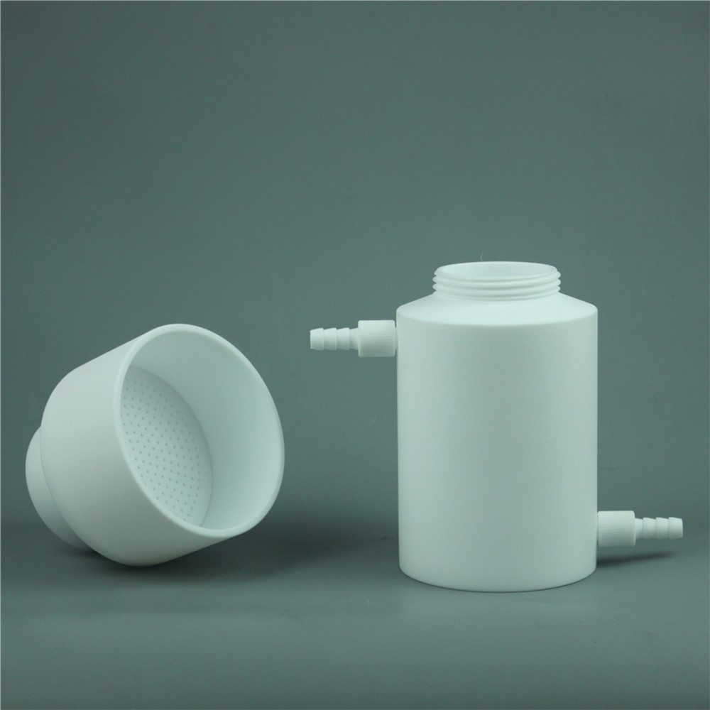 特氟龙PTFE抽滤瓶四氟布氏漏斗配套吸滤瓶抽滤装置低压过滤耐酸碱